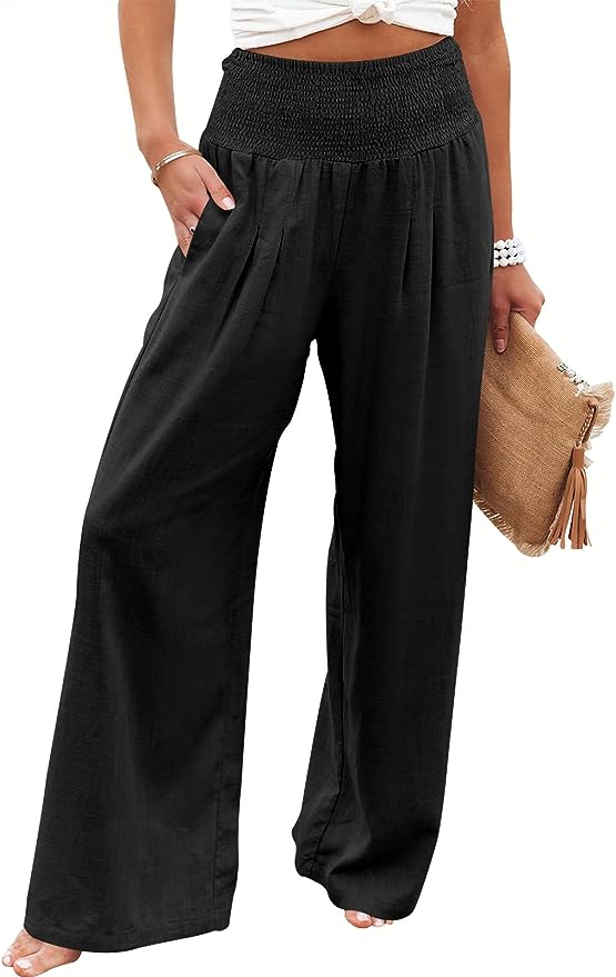 Embrace Effortless Style with Palazzo Summer Trousers