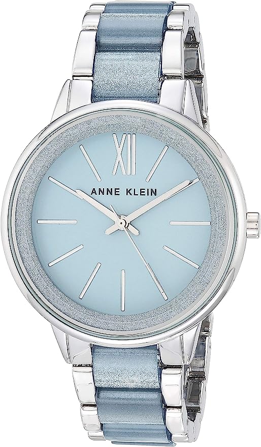 Elevate Your Elegance with the AK-1413LBSV Silver-Tone Watch